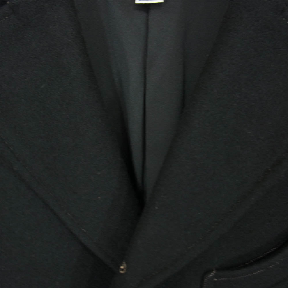 ORGUEIL オルゲイユ OR-4023C Heavy Meltan Chesterfield Coat ヘビー メルトン チェスター フィールド コート ブラック系 38【美品】【中古】