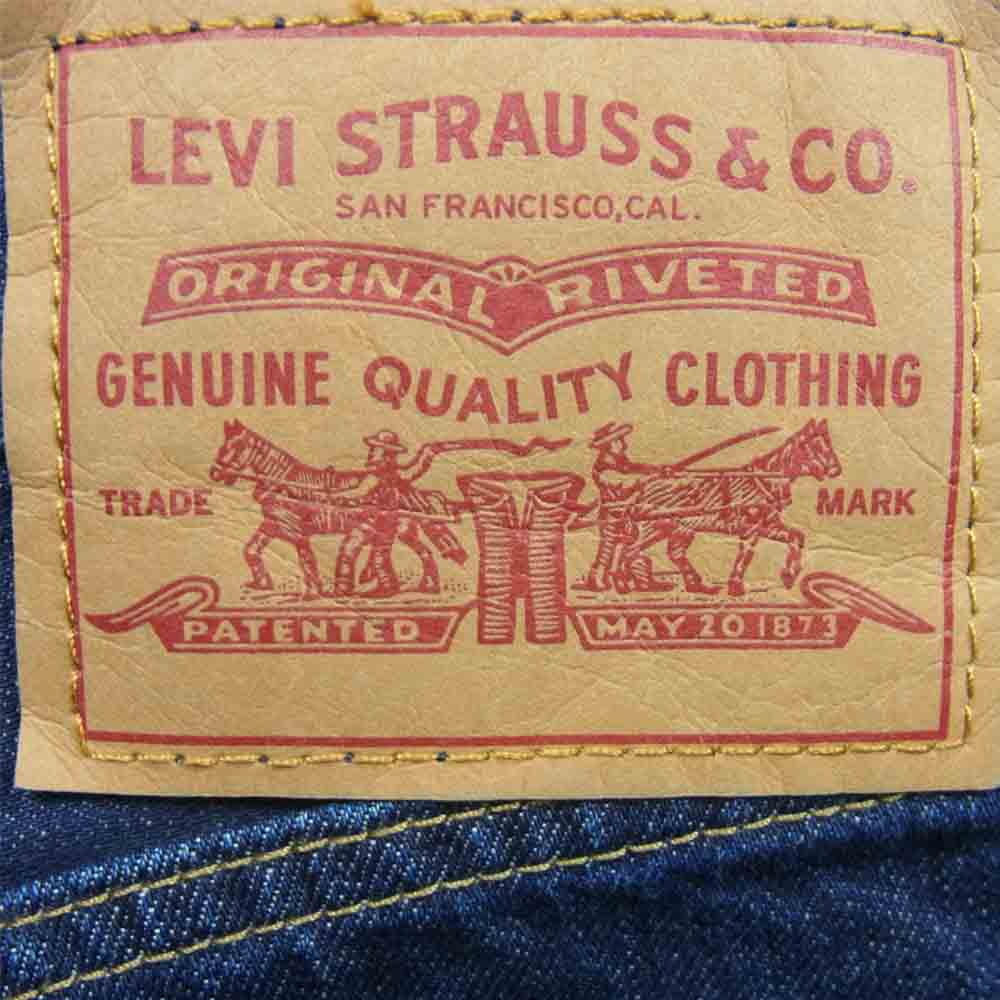 Levi's リーバイス 59940-0001 ワイド クロップド デニム パンツ インディゴブルー系 W25【極上美品】【中古】