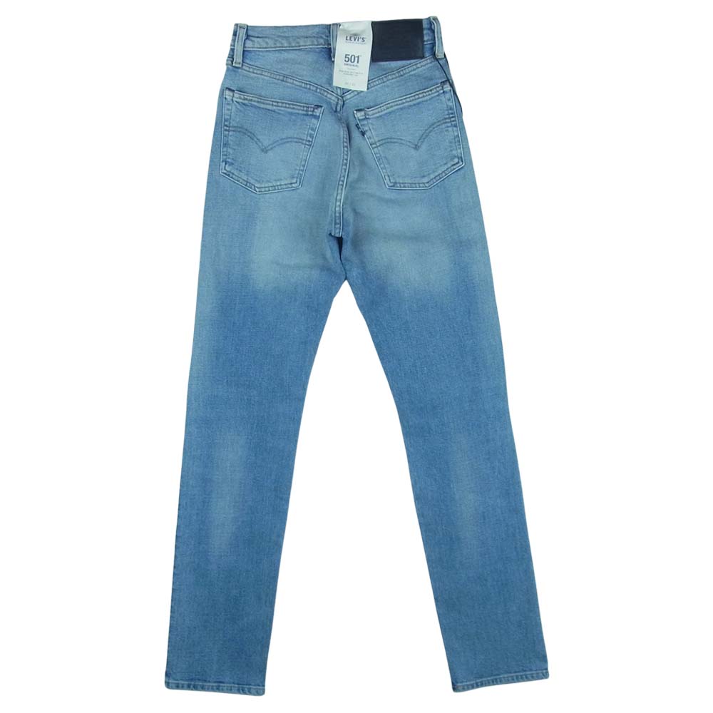 Levi's リーバイス made&crafted メイドアンドクラフテッド 501 ダメージ リペア 加工 デニム パンツ インディゴブルー系 W23【極上美品】【中古】