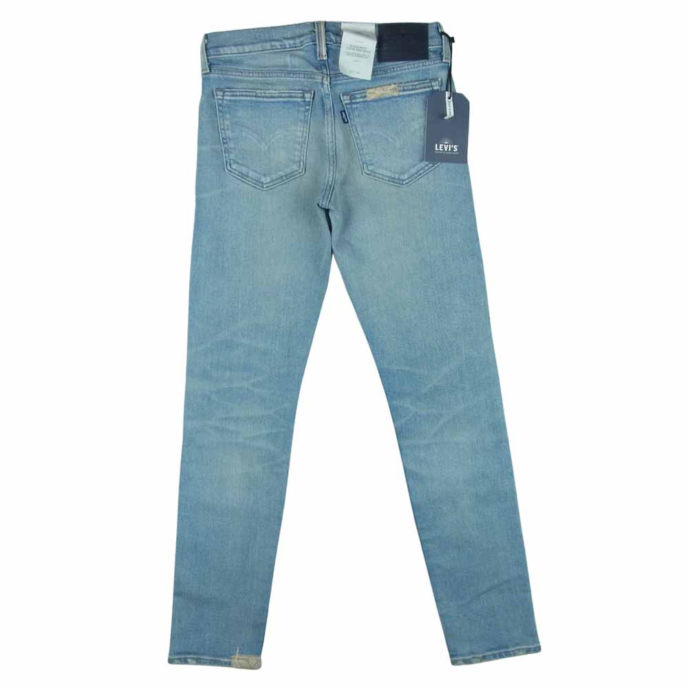 Levi's リーバイス 74529-0003 made&crafted メイドアンドクラフテッド BORROW FROM THE BOYS HINODE ダメージ リペア 加工 デニム パンツ インディゴブルー系 W24 L30【極上美品】【中古】
