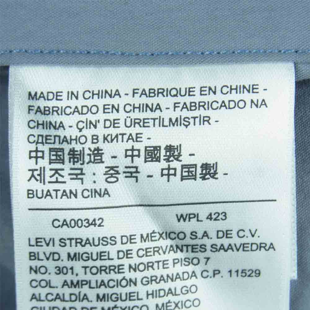 Levi's リーバイス 84570-0000 made&crafted メイドアンドクラフテッド フーデット ポップ オーバー アノラック パーカー インディゴブルー系 L【美品】【中古】