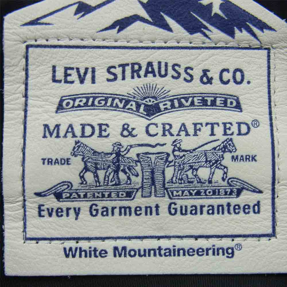 WHITE MOUNTAINEERING ホワイトマウンテニアリング 26412-0001 LEVI’S made&crafted リーバイス メイドアンドクラフテッド BARREL CARGO NIGHTSHADE 切替 カーゴ パンツ ダークネイビー系 W25【極上美品】【中古】