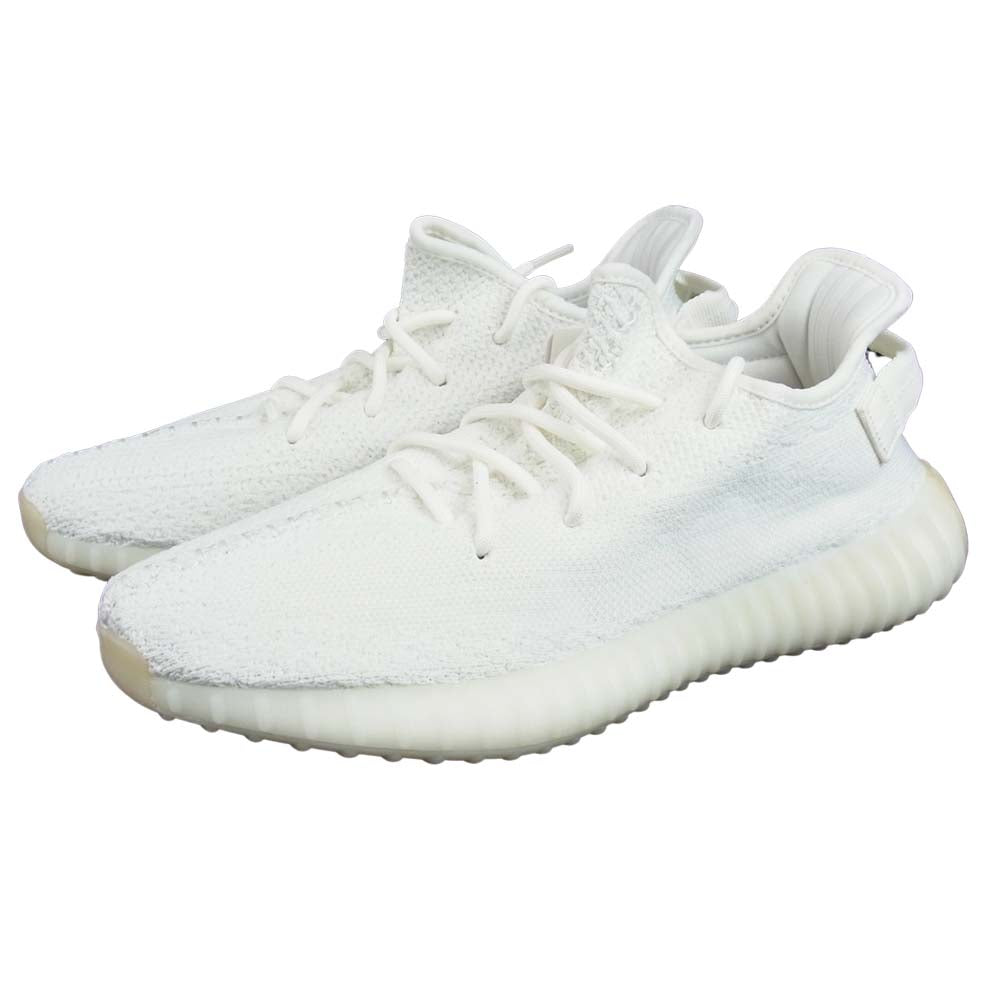 adidas アディダス CP9366 YEEZY BOOST 350 V2 CREAM WHITE イージーブースト クリーム ホワイト イスニーカー ホワイト系 27cm【新古品】【未使用】【中古】
