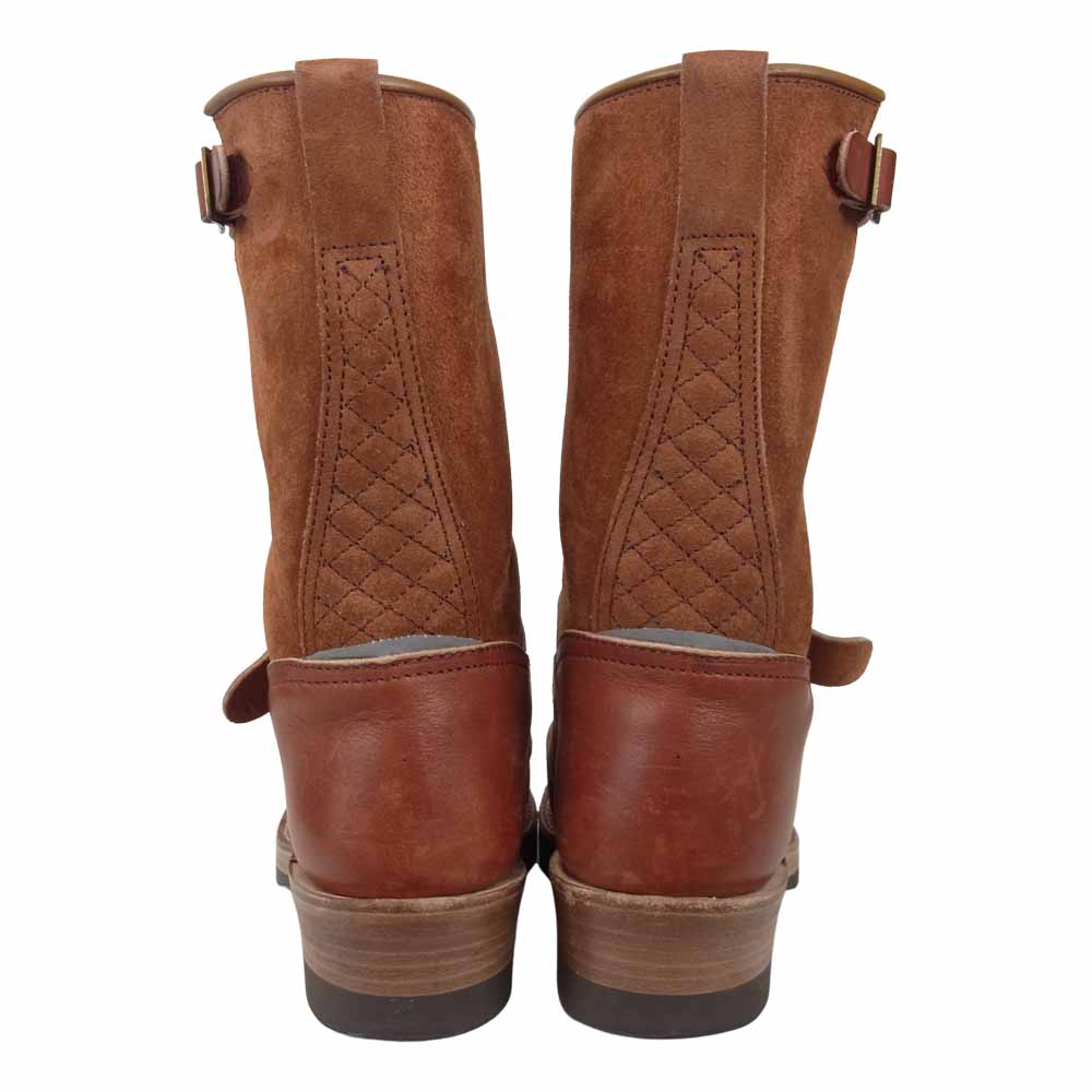 MADE IN GM JAPAN メイドインジーエムジャパン ENGINEER BOOTS シュンムラカミ エンジニア ブーツ ブラウン系 5.5【美品】【中古】