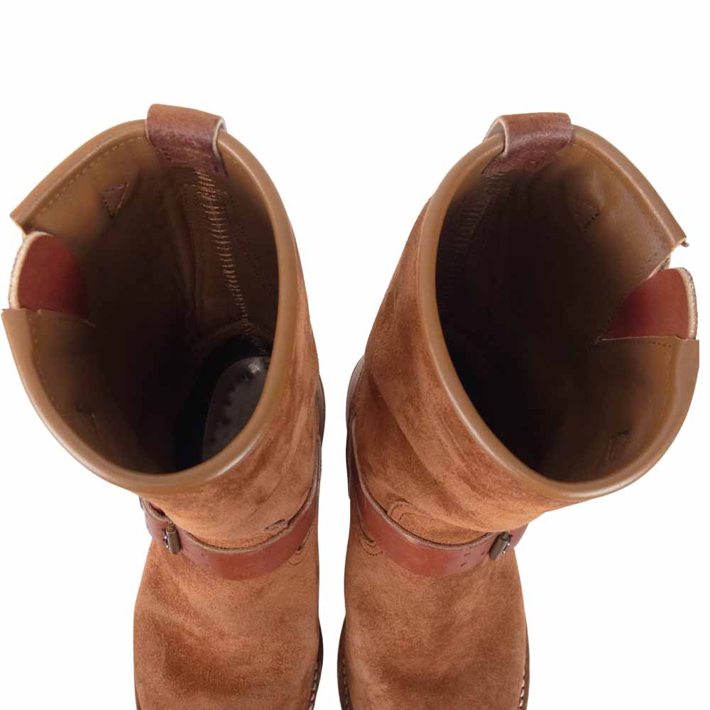 MADE IN GM JAPAN メイドインジーエムジャパン ENGINEER BOOTS シュンムラカミ エンジニア ブーツ ブラウン系 5.5【美品】【中古】