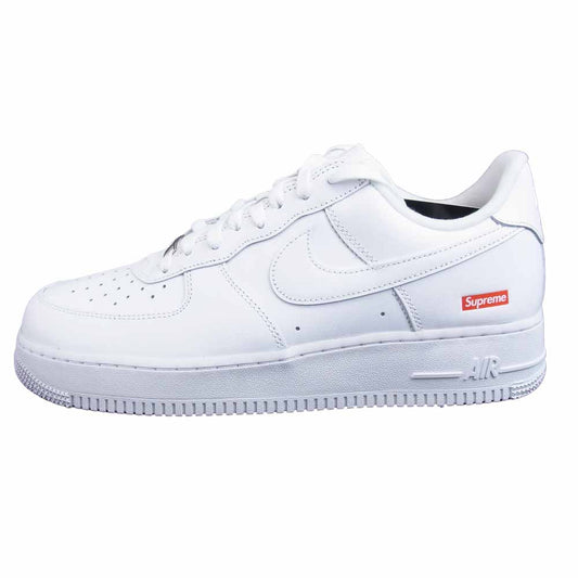 Supreme シュプリーム CU9225-100 × NIKE ナイキ AIR FORCE 1 Low エアフォース ワン ロー 27.5cm ホワイト系 27.5㎝【新古品】【未使用】【中古】