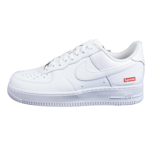 Supreme シュプリーム CU9225-100 × NIKE ナイキ AIR FORCE 1 Low エアフォース ワン ロー 27.5cm ホワイト系 27.5㎝【新古品】【未使用】【中古】