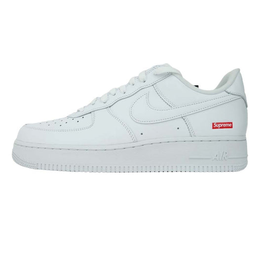 Supreme シュプリーム CU9225-100 × NIKE ナイキ AIR FORCE 1 Low エアフォース ワン ロー ホワイト系 27.5cm【新古品】【未使用】【中古】