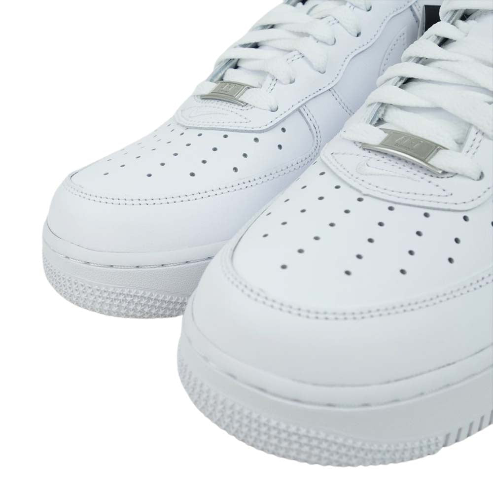 Supreme シュプリーム CU9225-100 × NIKE ナイキ AIR FORCE 1 Low エアフォース ワン ロー ホワイト系 27.5cm【新古品】【未使用】【中古】