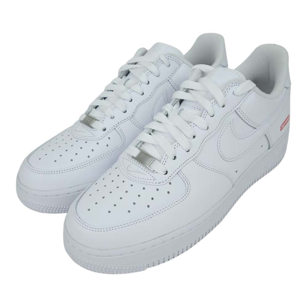 Supreme シュプリーム CU9225-100 × NIKE ナイキ AIR FORCE 1 Low エアフォース ワン ロー 26cm ホワイト系 26cm【新古品】【未使用】【中古】