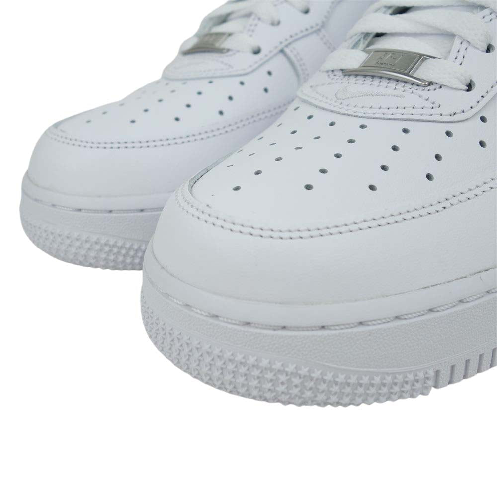 Supreme シュプリーム CU9225-100 × NIKE ナイキ AIR FORCE 1 Low エアフォース ワン ロー 26cm ホワイト系 26cm【新古品】【未使用】【中古】