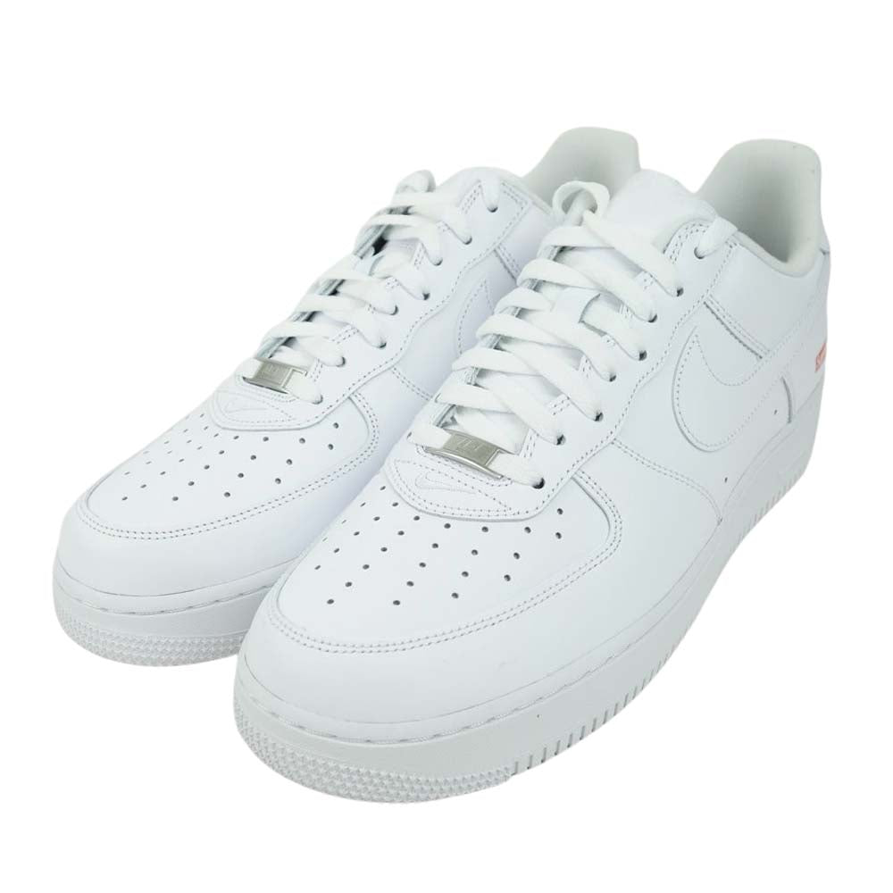 Supreme シュプリーム CU9225-100 × NIKE ナイキ AIR FORCE 1 Low エアフォース ワン ロー ホワイト系 29cm【新古品】【未使用】【中古】