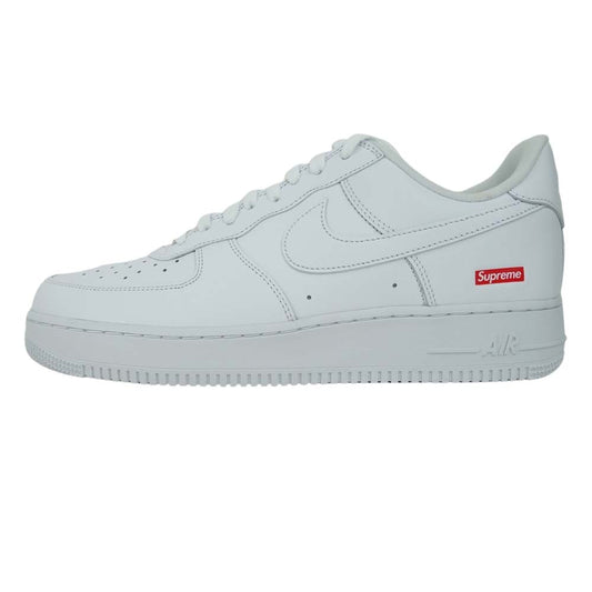 Supreme シュプリーム CU9225-100 × NIKE ナイキ AIR FORCE 1 Low エアフォース ワン ロー 28cm ホワイト系 28cm【新古品】【未使用】【中古】