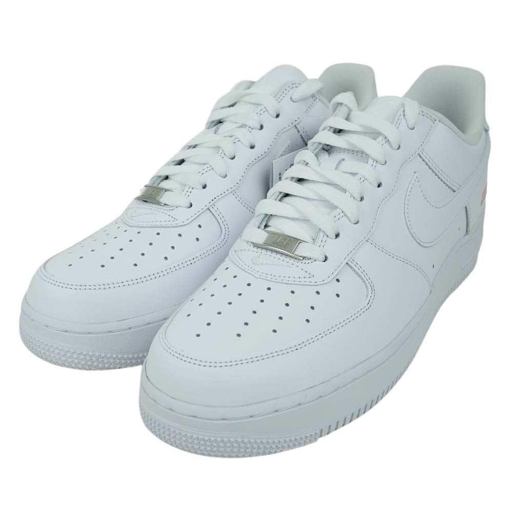 Supreme シュプリーム CU9225-100 × NIKE ナイキ AIR FORCE 1 Low エアフォース ワン ロー 28cm ホワイト系 28cm【新古品】【未使用】【中古】