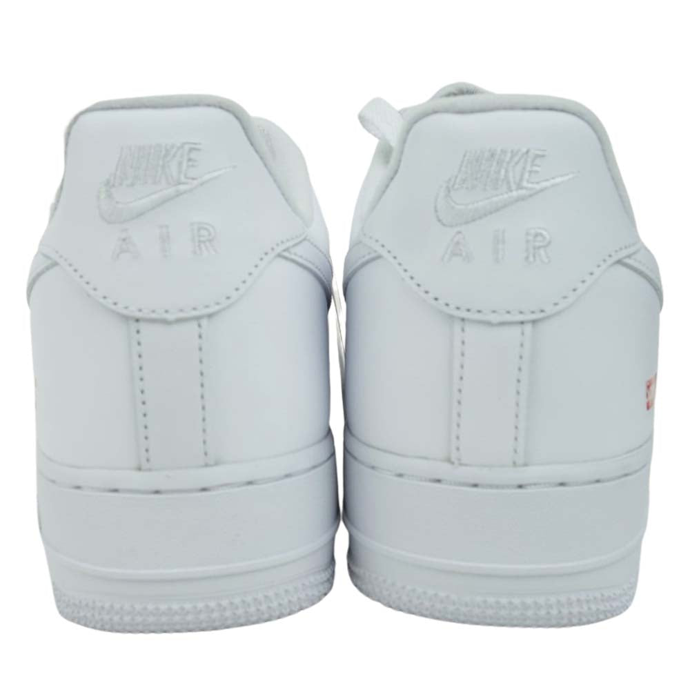 Supreme シュプリーム CU9225-100 × NIKE ナイキ AIR FORCE 1 Low エアフォース ワン ロー 28cm ホワイト系 28cm【新古品】【未使用】【中古】