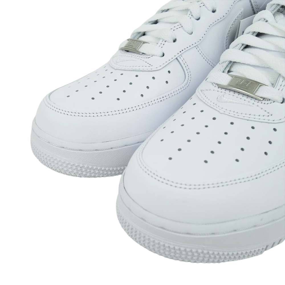 Supreme シュプリーム CU9225-100 × NIKE ナイキ AIR FORCE 1 Low エアフォース ワン ロー 28cm ホワイト系 28cm【新古品】【未使用】【中古】