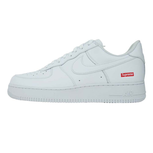 Supreme シュプリーム CU9225-100 × NIKE ナイキ AIR FORCE 1 Low エアフォース ワン ロー ホワイト系 28.5cm【新古品】【未使用】【中古】