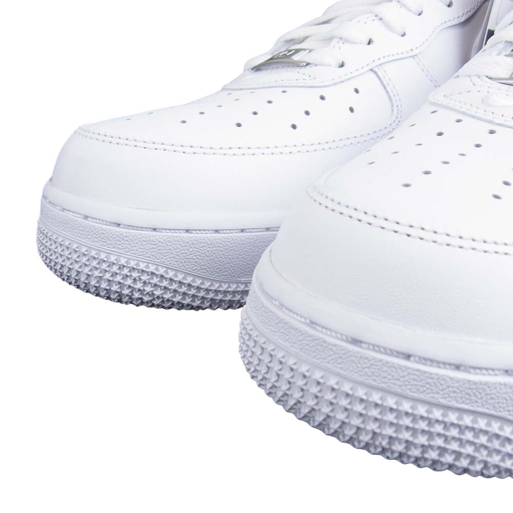 Supreme シュプリーム CU9225-100 × NIKE ナイキ AIR FORCE 1 Low エアフォース ワン ロー 27.5cm ホワイト系 27.5㎝【新古品】【未使用】【中古】