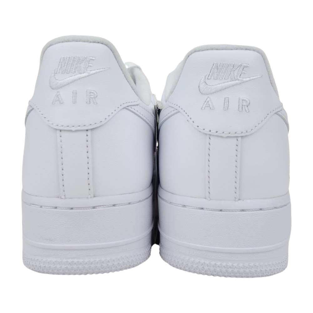 Supreme シュプリーム CU9225-100 × NIKE ナイキ AIR FORCE 1 Low エアフォース ワン ロー 27.5cm ホワイト系 27.5cm【新古品】【未使用】【中古】
