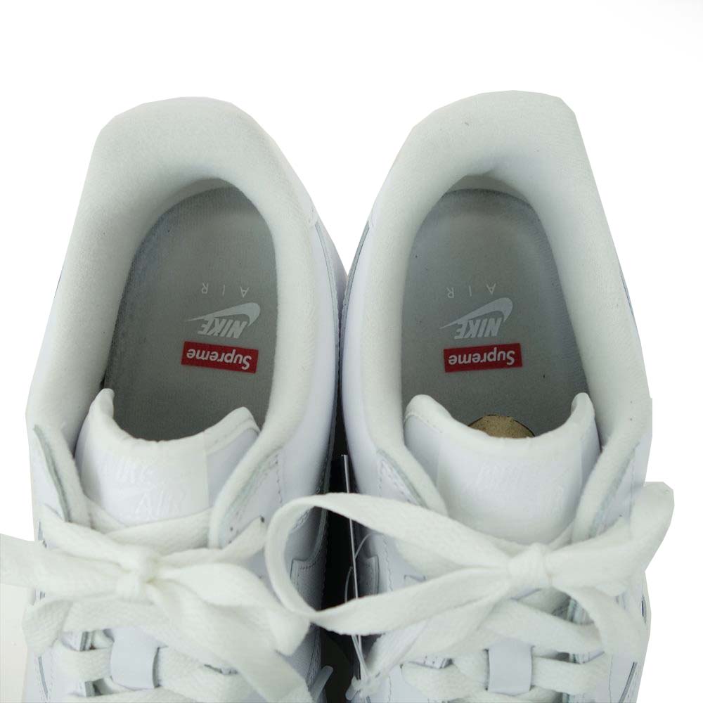 Supreme シュプリーム CU9225-100 × NIKE ナイキ AIR FORCE 1 Low エアフォース ワン ロー 27.5cm【新古品】【未使用】【中古】