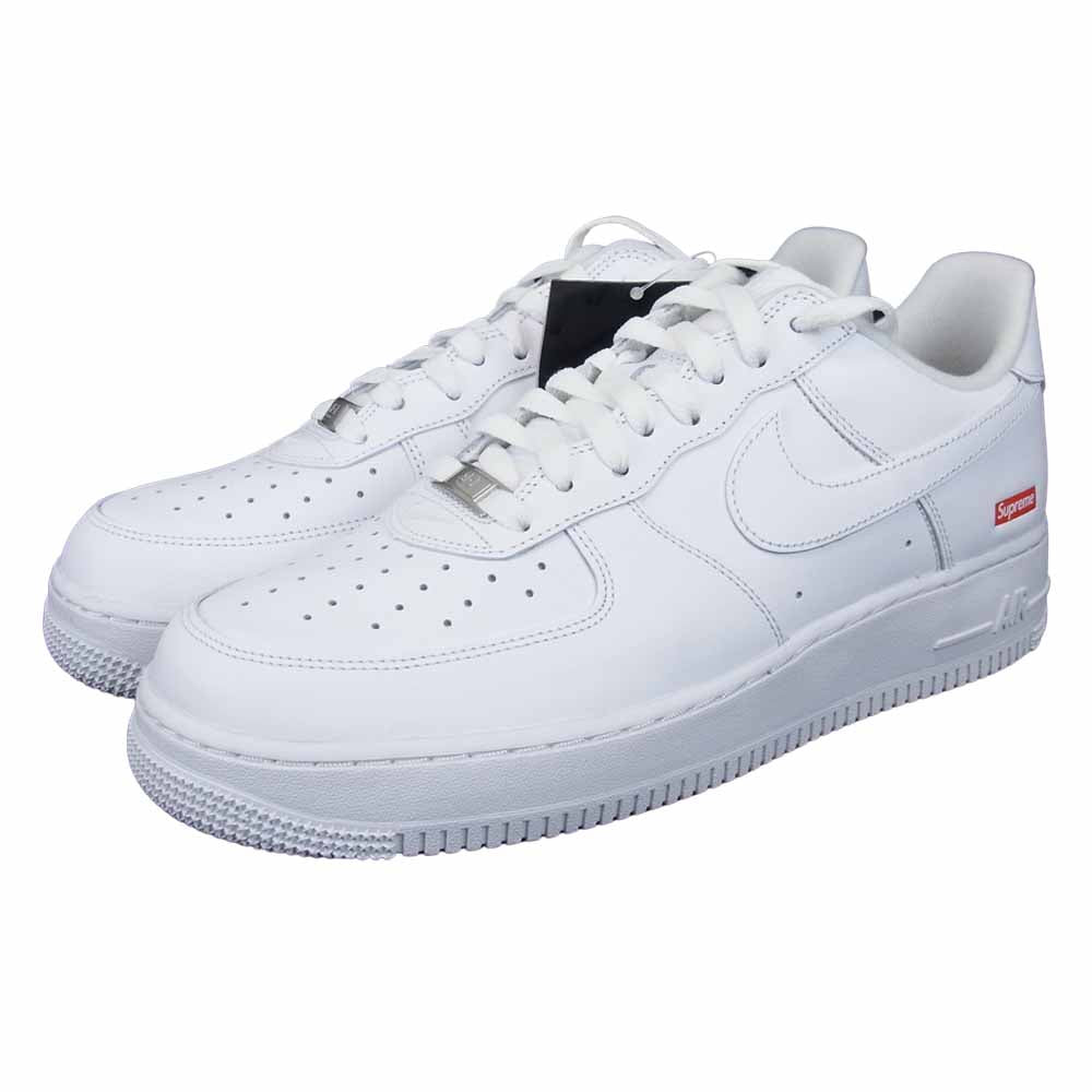 Supreme シュプリーム CU9225-100 × NIKE ナイキ AIR FORCE 1 Low エアフォース ワン ロー 28cm ホワイト系 28㎝【新古品】【未使用】【中古】