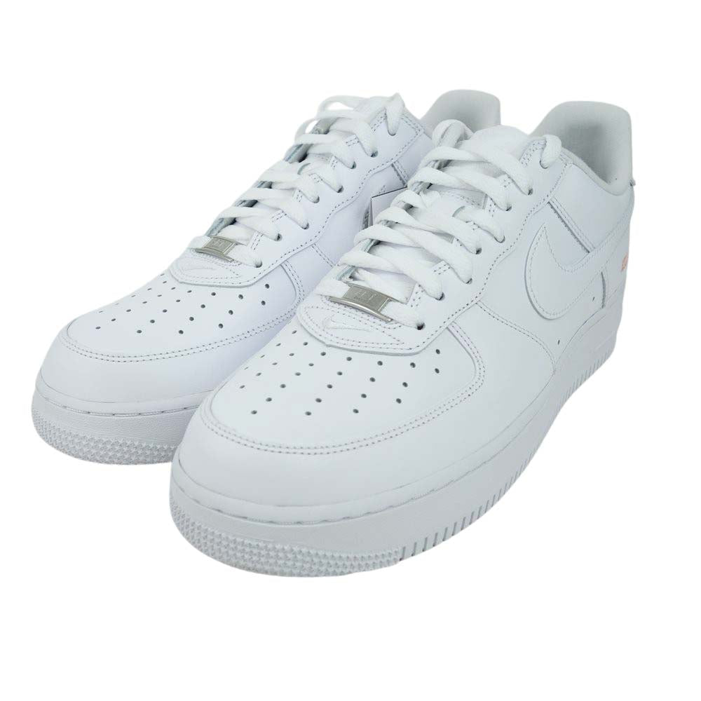 Supreme シュプリーム CU9225-100 × NIKE ナイキ AIR FORCE 1 Low エアフォース ワン ロー ホワイト系 28cm【新古品】【未使用】【中古】