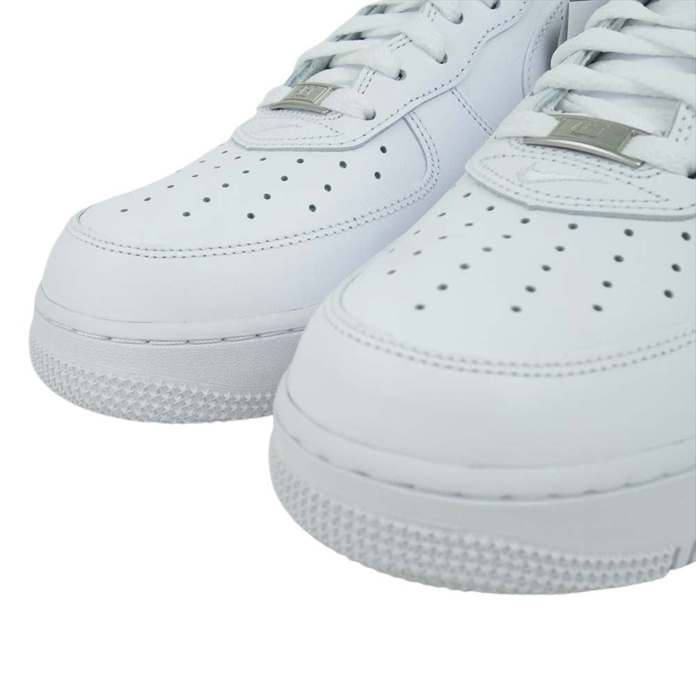 Supreme シュプリーム CU9225-100 × NIKE ナイキ AIR FORCE 1 Low エアフォース ワン ロー ホワイト系 28cm【新古品】【未使用】【中古】