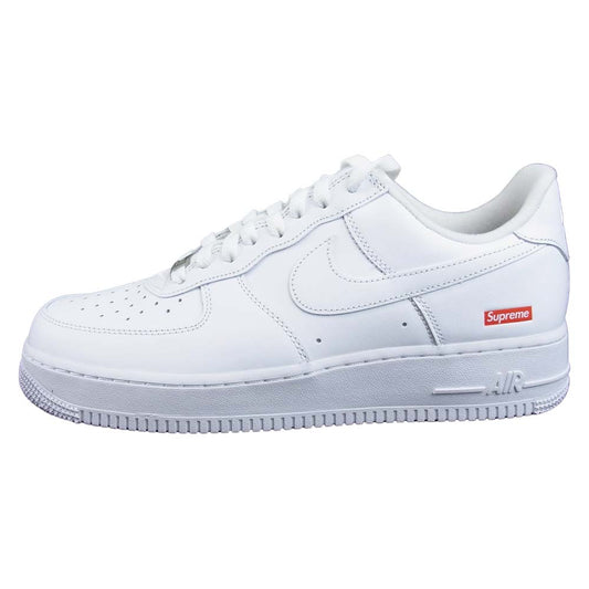 Supreme シュプリーム CU9225-100 × NIKE ナイキ AIR FORCE 1 Low エアフォース ワン ロー 27.5cm ホワイト系 27.5cm 【新古品】【未使用】【中古】