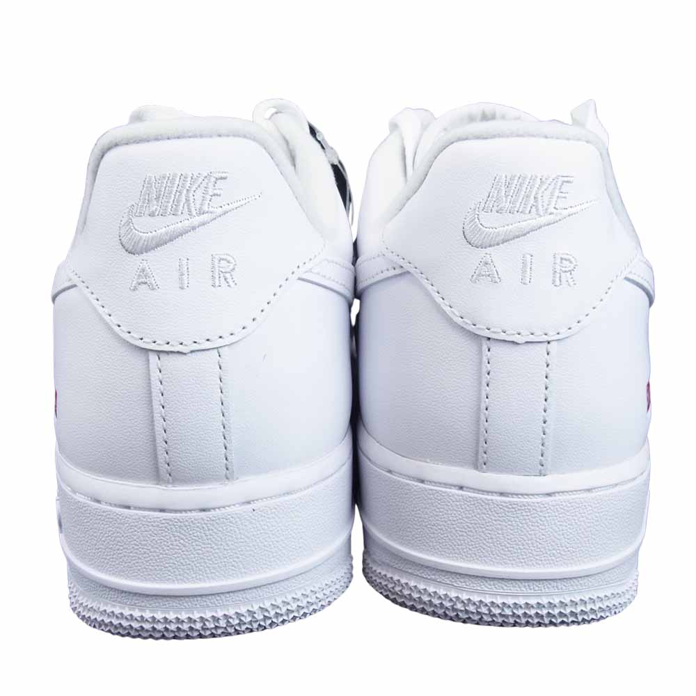 Supreme シュプリーム CU9225-100 × NIKE ナイキ AIR FORCE 1 Low エアフォース ワン ロー 27.5cm ホワイト系 27.5cm 【新古品】【未使用】【中古】