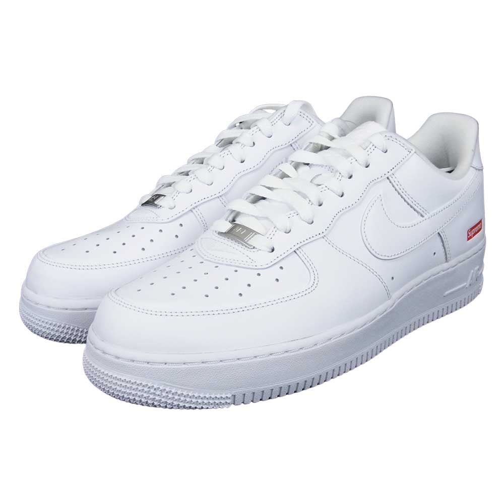 Supreme シュプリーム CU9225-100 × NIKE ナイキ AIR FORCE 1 Low エアフォース ワン ロー 28cm ホワイト系 28㎝【新古品】【未使用】【中古】
