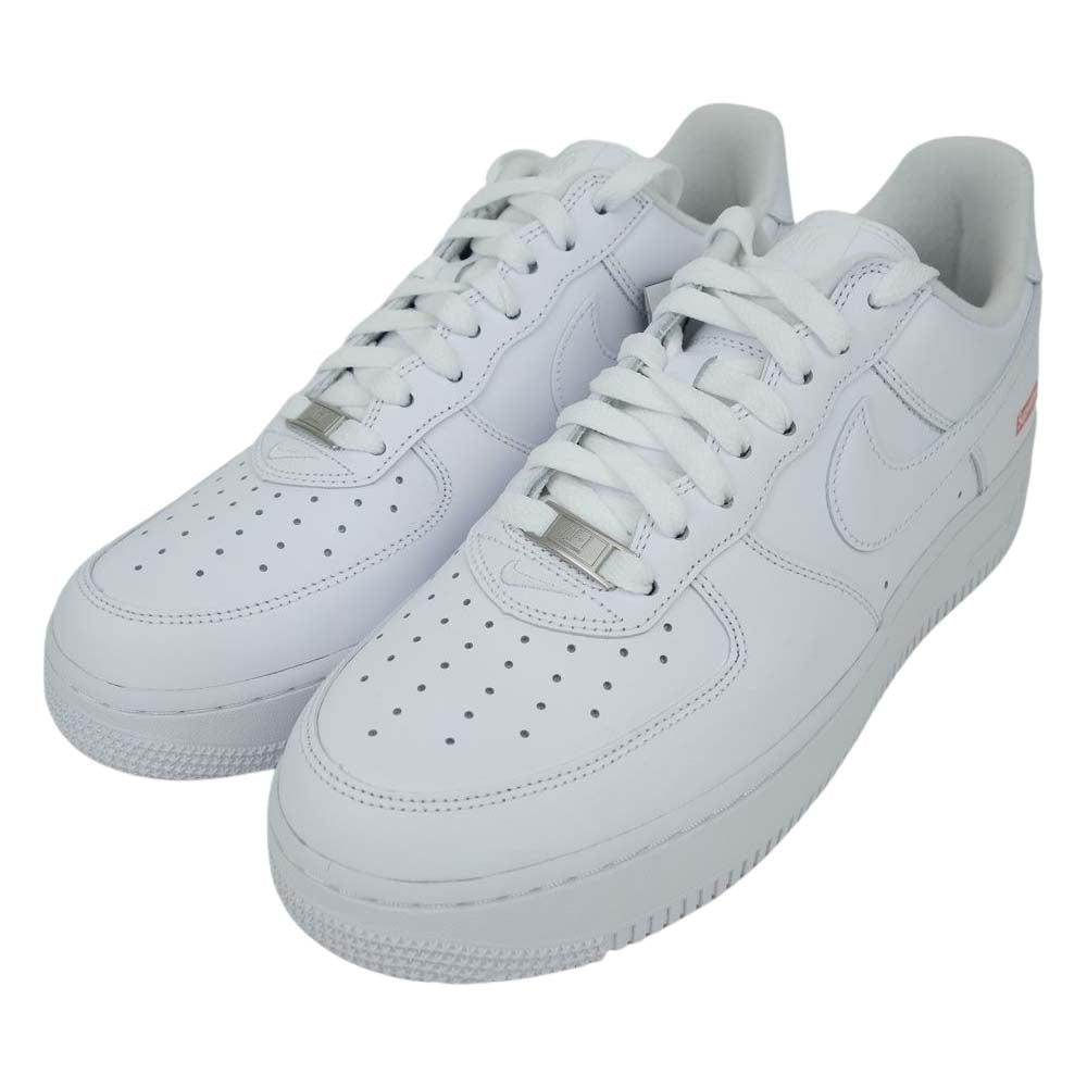 Supreme シュプリーム CU9225-100 × NIKE ナイキ AIR FORCE 1 Low エアフォース ワン ロー 27cm ホワイト系 27cm【新古品】【未使用】【中古】