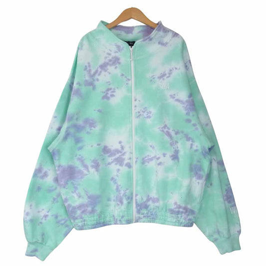 WIND AND SEA ウィンダンシー WDS-20A-TPS-11 SWEAT BLOUSON tie-dye タイダイ スウェット ブルゾン ブルー系 ミント系 M【新古品】【未使用】【中古】