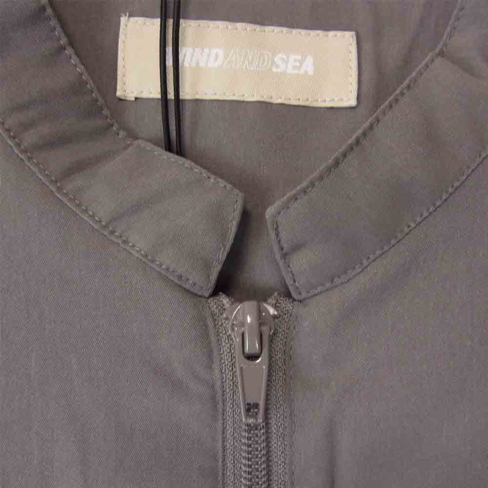 WIND AND SEA ウィンダンシー ２０AW WDS-20A-TPS-01 WDS UTILITY JACKET ユーティリティー ジャケット チャコール系 L【新古品】【未使用】【中古】
