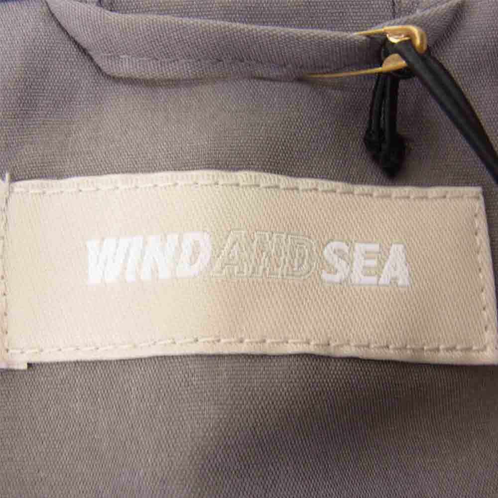 WIND AND SEA ウィンダンシー ２０AW WDS-20A-TPS-01 WDS UTILITY JACKET ユーティリティー ジャケット チャコール系 L【新古品】【未使用】【中古】