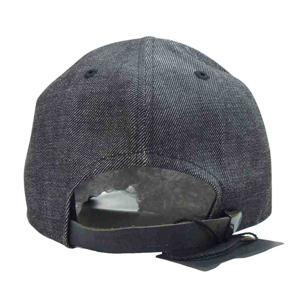 ISAMUKATAYAMA BACKLASH イサムカタヤマバックラッシュ 828-01 ジャパンステアレザー シグネチャー ロゴ キャップ gray free【新古品】【未使用】【中古】