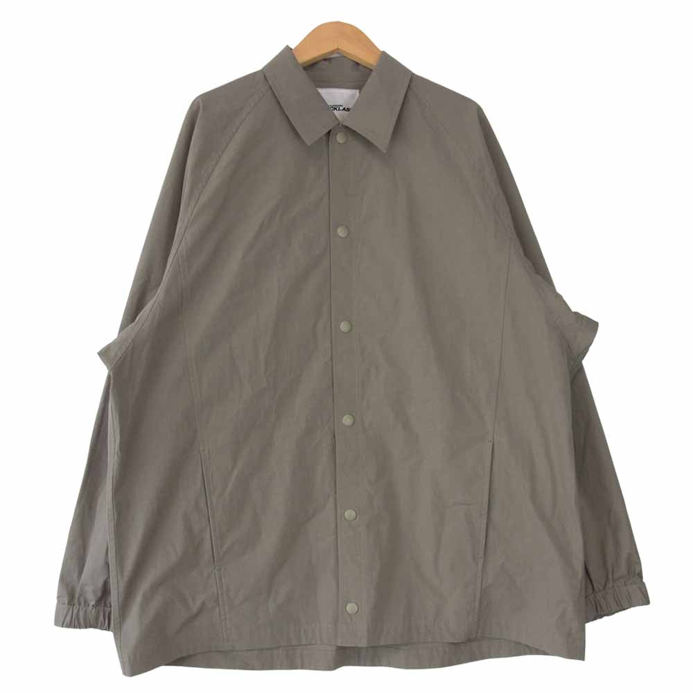 ISAMUKATAYAMA BACKLASH イサムカタヤマバックラッシュ 1930-03 ワッシャー加工 ストレッチ コーチ ジャケット カーキ系 F【中古】