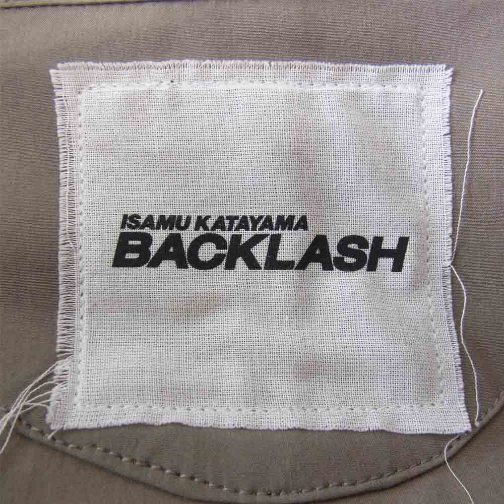 ISAMUKATAYAMA BACKLASH イサムカタヤマバックラッシュ 1930-03 ワッシャー加工 ストレッチ コーチ ジャケット カーキ系 F【中古】