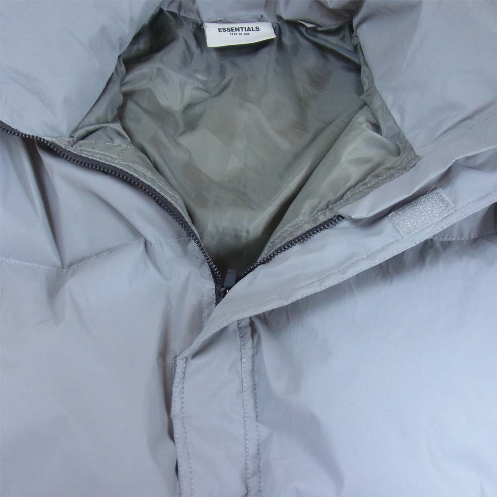 フィアオブゴッド FOG ESSENTIALS Puffer Jacket エッセンシャルズ ナイロン パファ― ジャケット グレー系 M【中古】