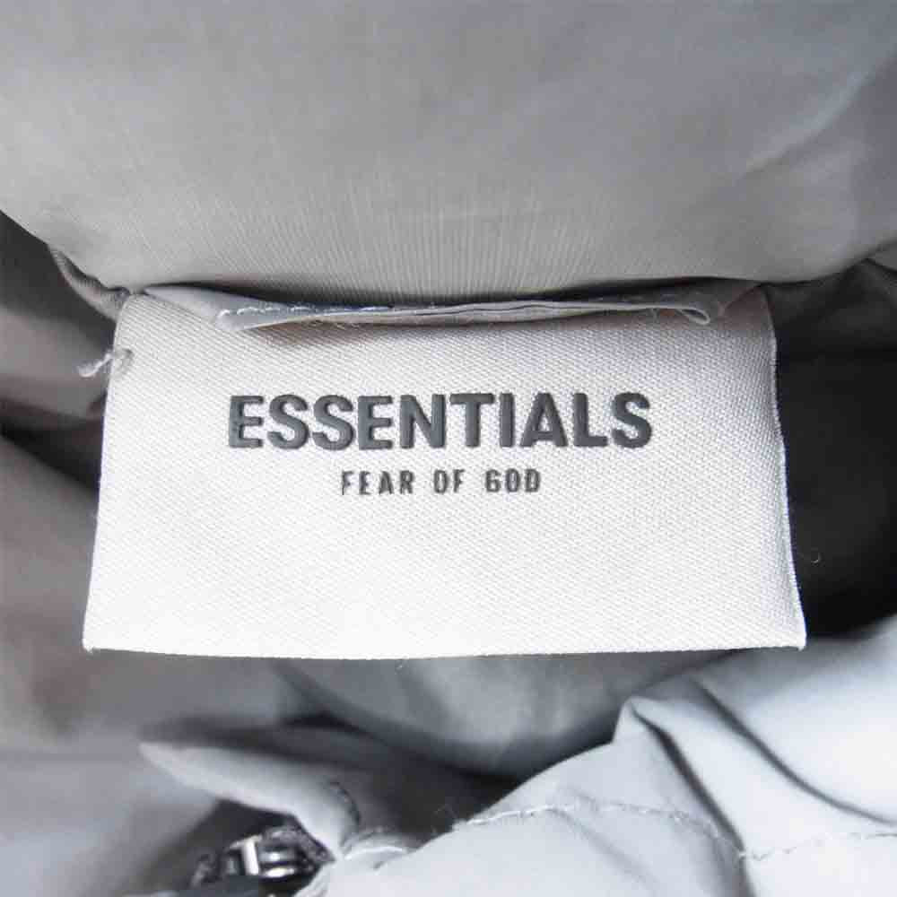 フィアオブゴッド FOG ESSENTIALS Puffer Jacket エッセンシャルズ ナイロン パファ― ジャケット グレー系 M【中古】