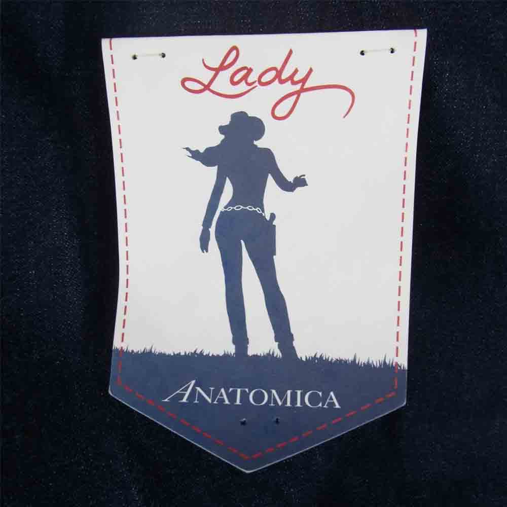 ANATOMICA アナトミカ 531-501-03 FRONTIER PANTS DUNGAREE フロンティア デニム パンツ インディゴブルー系 27【新古品】【未使用】【中古】