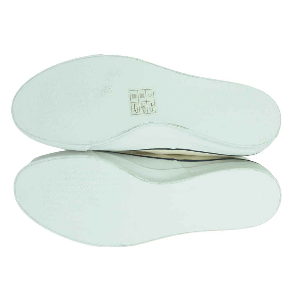 ANATOMICA アナトミカ 540-551-0105 WAKOUWA ワクワ WAK DECK SHOES LOW デッキシューズ ロー スニーカー オフホワイト系 25.5cm【新古品】【未使用】【中古】