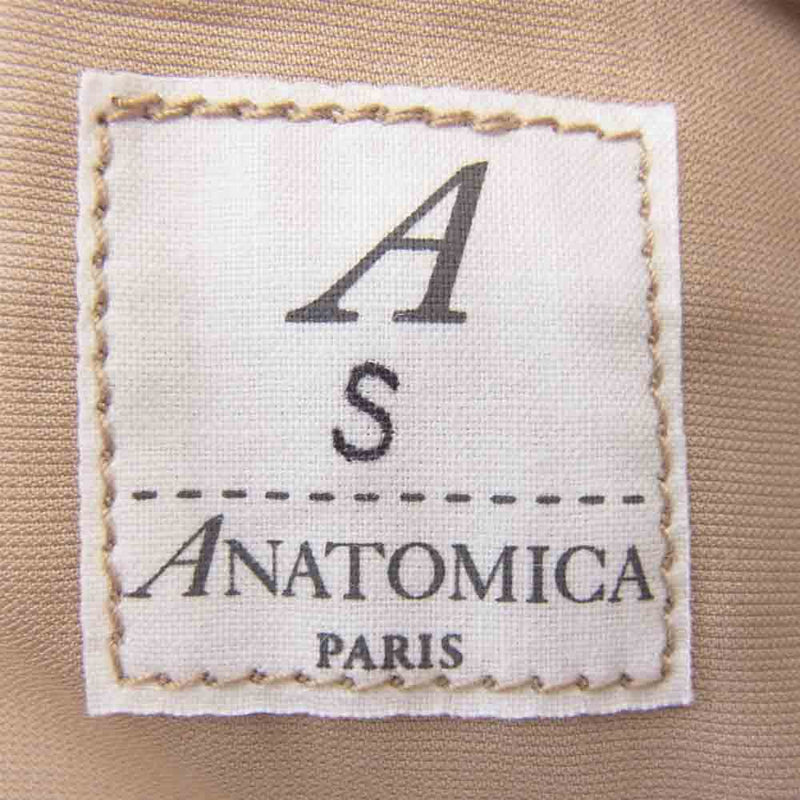 ANATOMICA アナトミカ 530-541-17 USN FLIGHT JACKET 100 フライト ジャケット ベージュ系 S【新古品】【未使用】【中古】