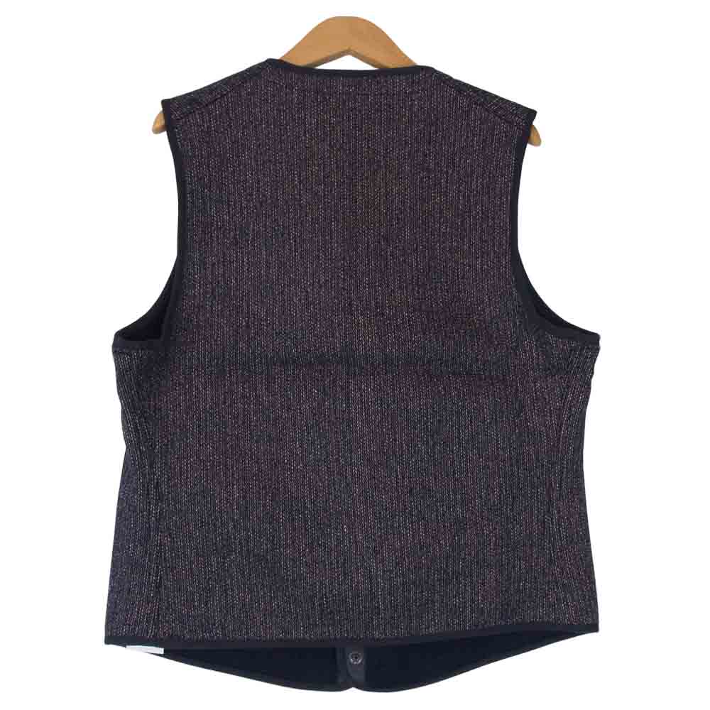 ANATOMICA アナトミカ 530-522-08 BROWNS BEACH VEST ビーチ クロス ベスト ジレ ネイビー系 42【新古品】【未使用】【中古】