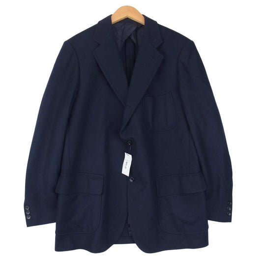ANATOMICA アナトミカ 530-542-07 UNIVERSITY JACKET WOOL FLANNEL ユニバーシティ ジャケット ウール フランネル ネイビー系 42【新古品】【未使用】【中古】