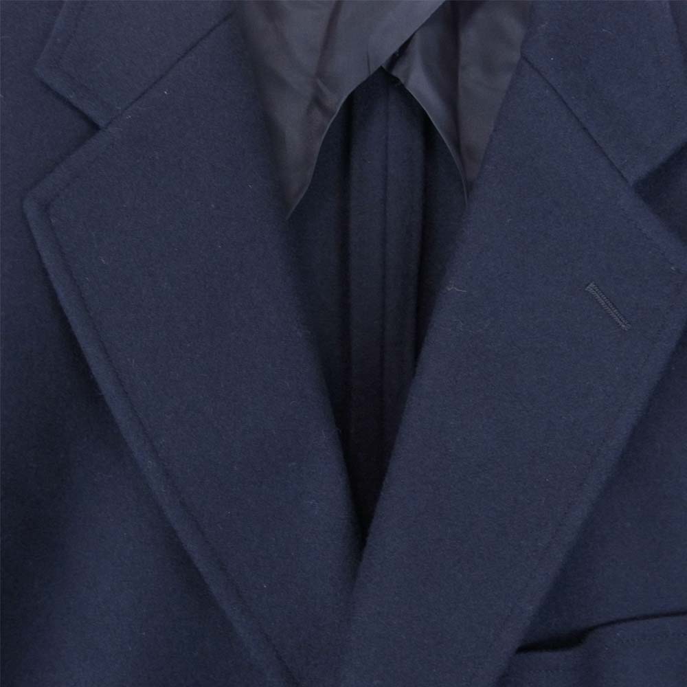 ANATOMICA アナトミカ 530-542-07 UNIVERSITY JACKET WOOL FLANNEL ユニバーシティ ジャケット ウール フランネル ネイビー系 42【新古品】【未使用】【中古】