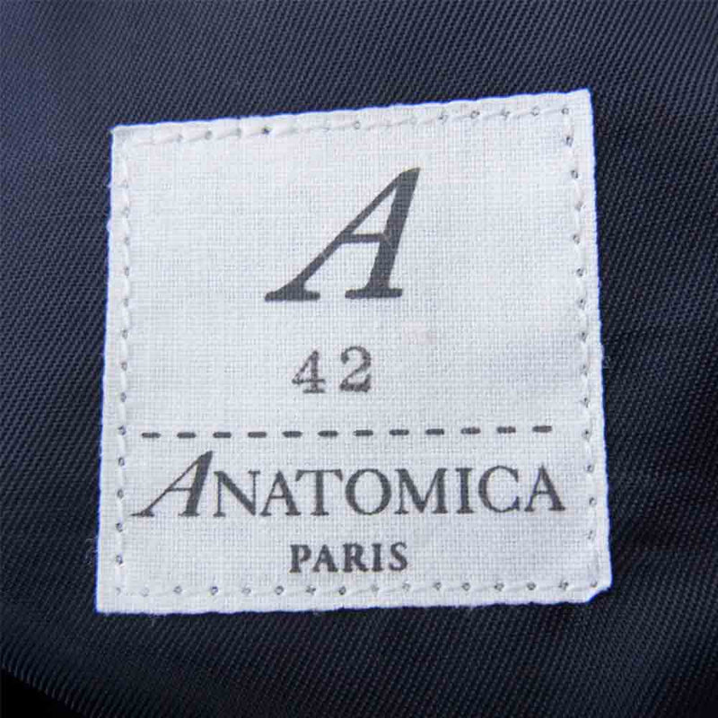 ANATOMICA アナトミカ 530-542-07 UNIVERSITY JACKET WOOL FLANNEL