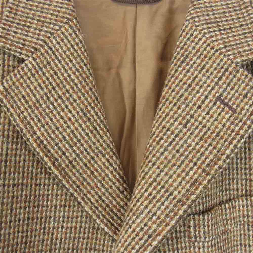 ANATOMICA アナトミカ 530-542-06 DUNN JACKET HARRIS TWEED ハリスツイード ウール ジャケット ブラウン系 ブラウン系 42【新古品】【未使用】【中古】