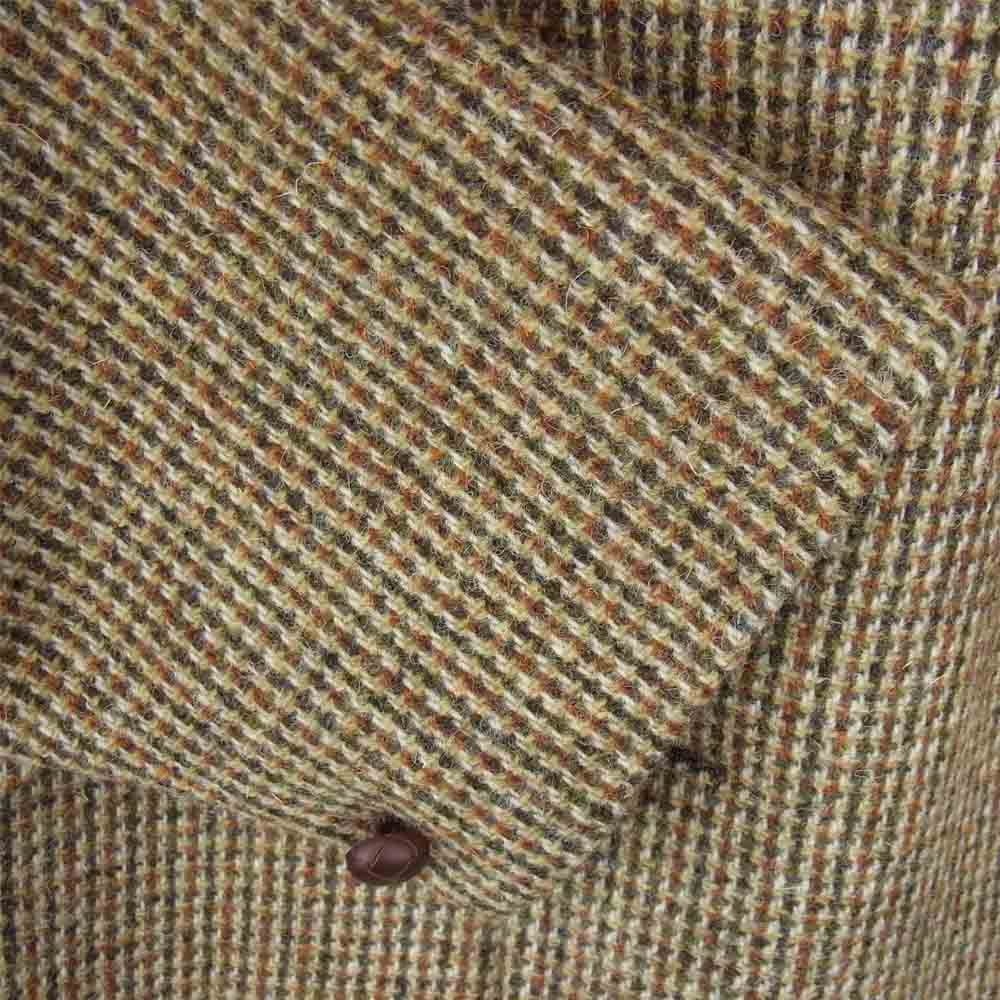 ANATOMICA アナトミカ 530-542-06 DUNN JACKET HARRIS TWEED ハリスツイード ウール ジャケット ブラウン系 ブラウン系 42【新古品】【未使用】【中古】