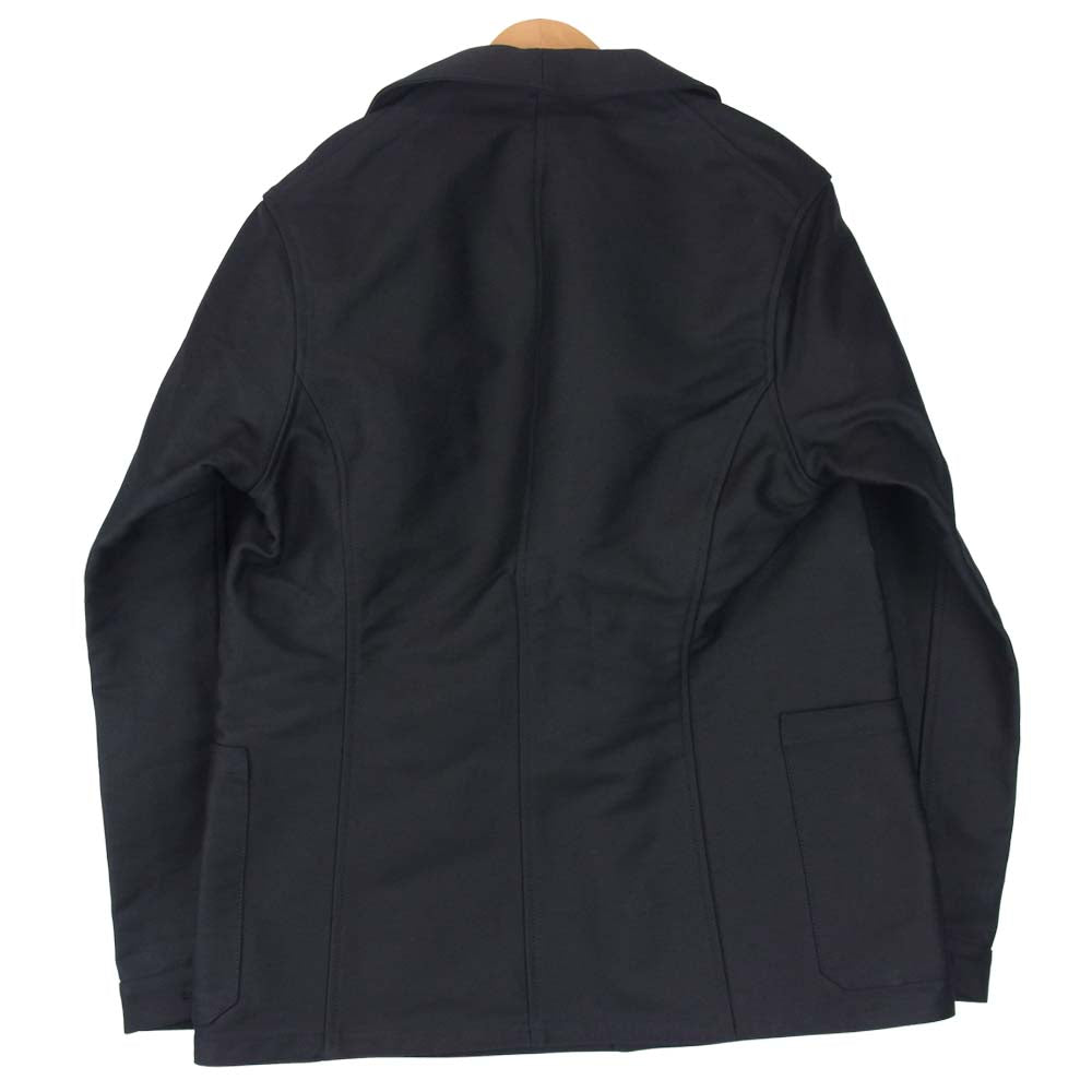 ANATOMICA アナトミカ COLTIN GERMAN MOLESKIN ジャーマン モールスキン カバーオール ワーク ジャケット ブラック系 L【極上美品】【中古】