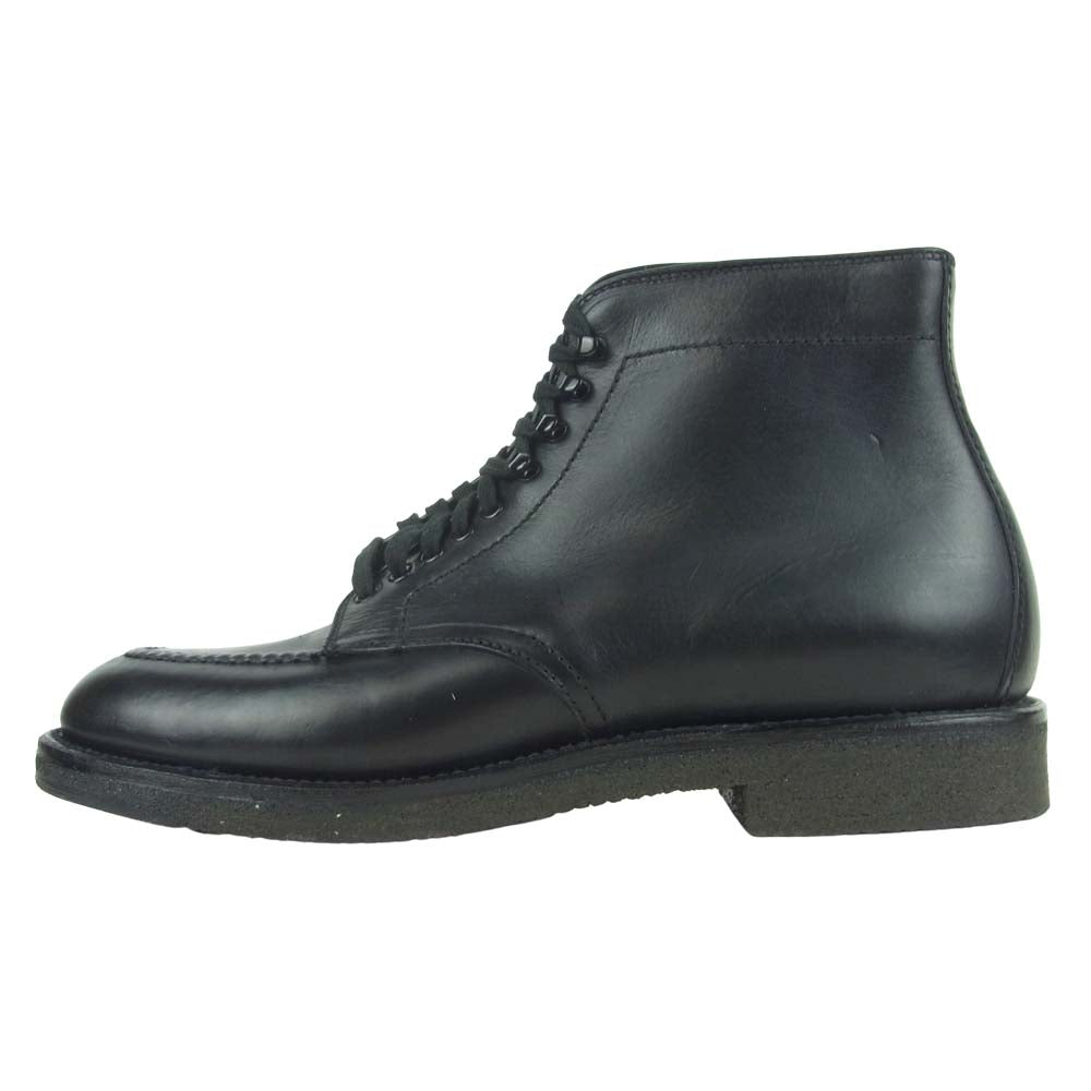 ALDEN オールデン 45491 TANKER BOOT CHROMEXCEL クロムエクセル レザー タンカー ブーツ ブラック系 7.5D【新古品】【未使用】【中古】